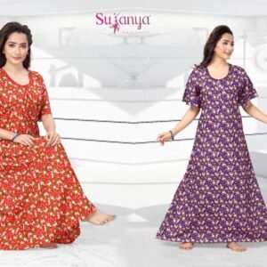 10049 Cotton Fancy Align Nighties
