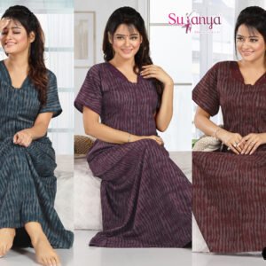 1541 PV Aline Long Chain Nighties