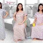 157 Cotton Pleated Nighties