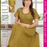 women pv pleated nightie design 2548 – Sukanya She Is Special