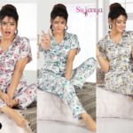 418 Satin Night Suit/ Co-Ord Sets