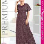 women pv a-line nightie design 1547 – Sukanya She Is Special