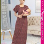 2562 Feeding Nighties PV Pleated