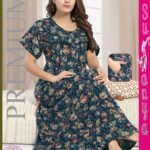 2567 Nighties PC Brasso Pleated
