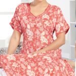 women rayon a-line nightie design 10061 – Sukanya She Is Special