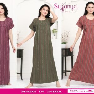 8553 Alpine Pleated Nighties