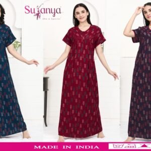 8563 Alpine Pleated Nighties