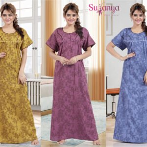 2568 PV Pleated Nighties