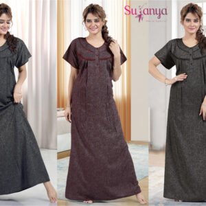 2569 PV Pleated Nighty