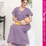 2570 Feeding Nighties PV Pleated