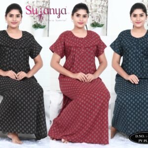 2571 PV Pleated Nighty