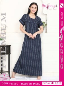 8556 Nighties Alpine Pleated