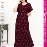 women alpine pleated nightie design 8565 – Sukanya She Is Special