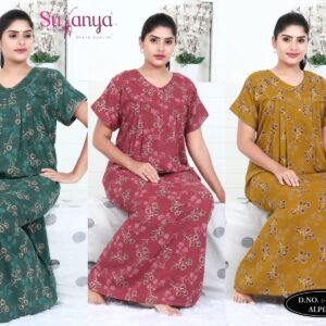 8572 Alpine Pleated Nighties