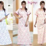 169 Cotton Pleated Nighties