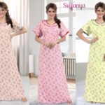 171 Cotton Pleated Nighties