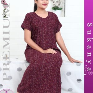 8570 Nighties Alpine Pleated
