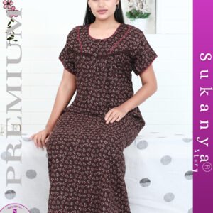 8576 Nighties Alpine Pleated