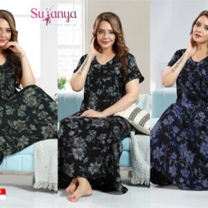 8585 Alpine Pleated Nighties