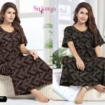 10069 RD Cotton Aline Nighties