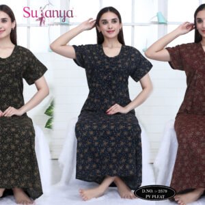 2579 PV Pleated Nighties