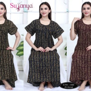 2580 PV Pleated Nighties