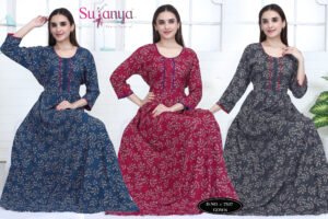7537 Alpine Flared Gown