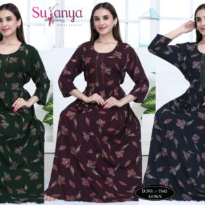 7542 Alpine Flared Gown